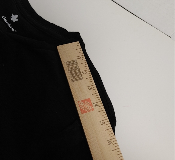 (4/$20) Men's Canada Black Short Sleeve T-Shirt Canadiana Size XS - Picture 10 of 11